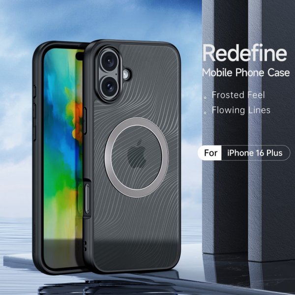 Dux Ducis iPhone 16 Plus Cover Aimo Series MagSafe Sort