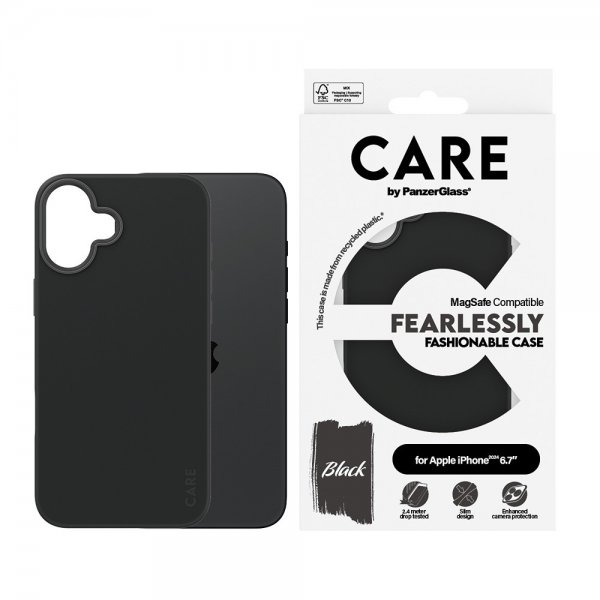CARE by PanzerGlass iPhone 16 Plus Cover Fashionable MagSafe Sort