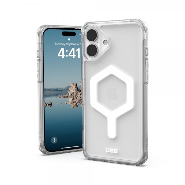 Urban Armor Gear (UAG) iPhone 16 Plus Cover Plyo MagSafe Hvid