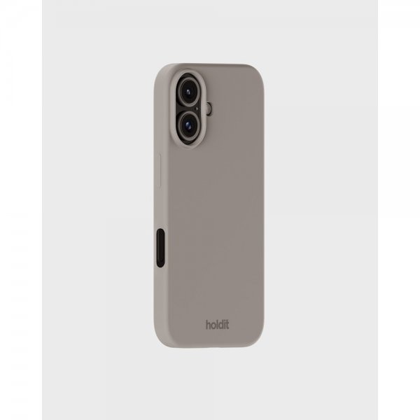 holdit iPhone 16 Plus Cover Silikone Taupe