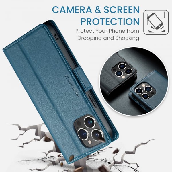 CaseMe iPhone 16 Pro Cover 023-serien Blå