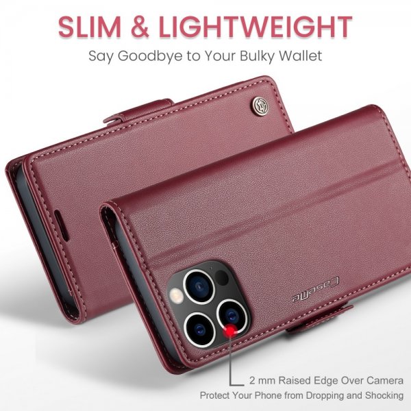 CaseMe iPhone 16 Pro Cover 023 Series Rød