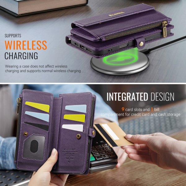 CaseMe iPhone 16 Pro Cover C39 Serie Lilla