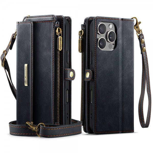 CaseMe iPhone 16 Pro Cover C39 Serie Sort