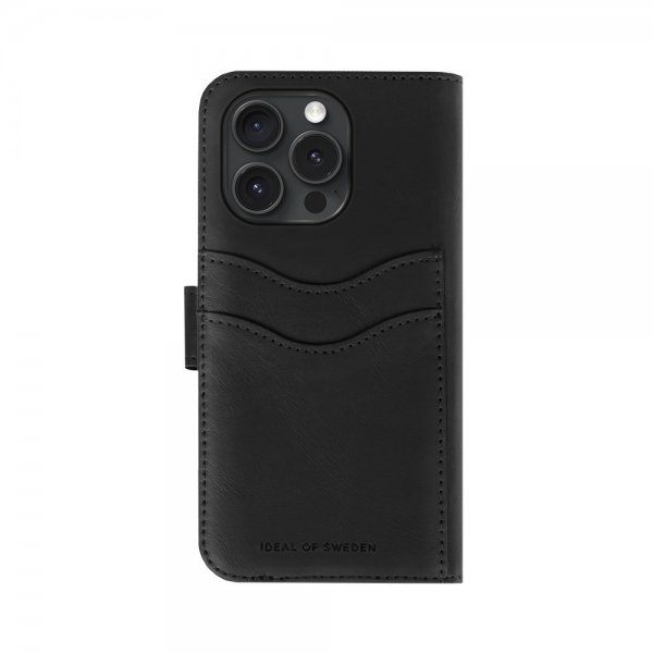 Ideal of Sweden iPhone 16 Pro Cover Magnet Wallet+ MagSafe Sort