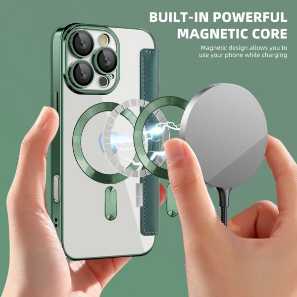 iPhone 16 Pro Cover MagSafe Grøn