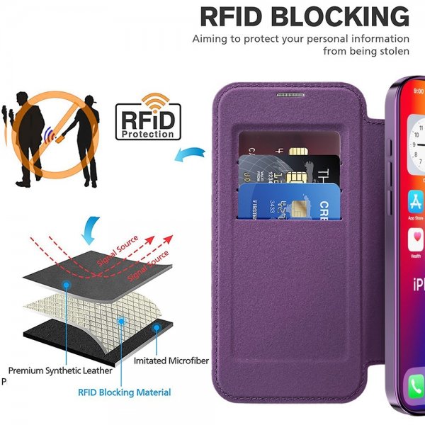 iPhone 16 Pro Cover MagSafe Lilla