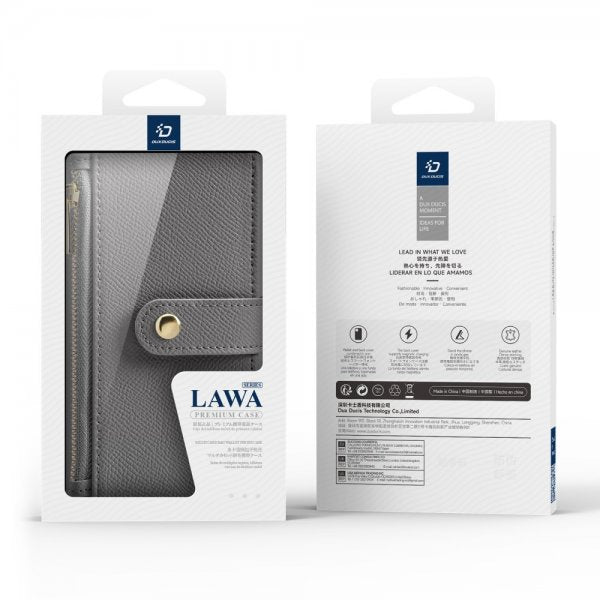 Dux Ducis iPhone 16 Pro Max Etui 2-i-1 Lawa Series MagSafe Grå