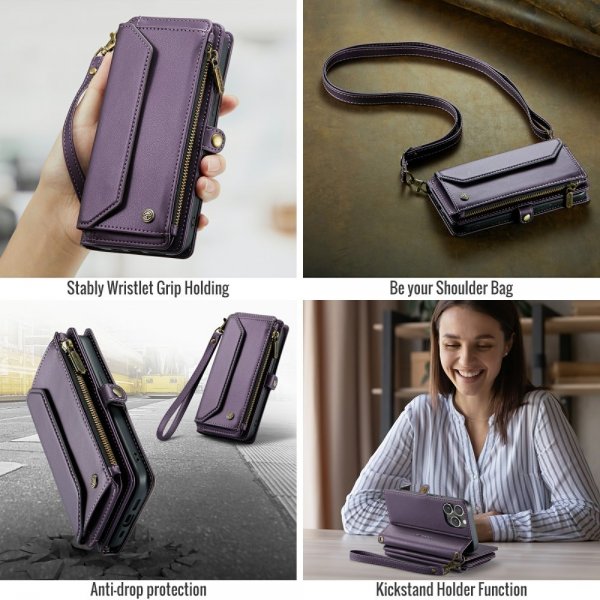 CaseMe iPhone 16 Pro Max Cover C36 Series Lilla