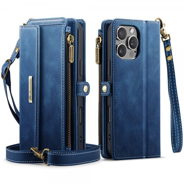 CaseMe iPhone 16 Pro Max Cover C39 Series Blå