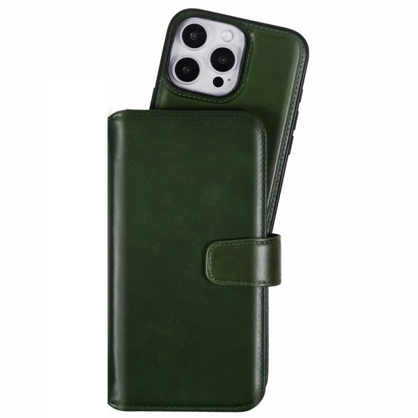 Nordic Covers iPhone 16 Pro Max Cover MagLeather Juniper Green