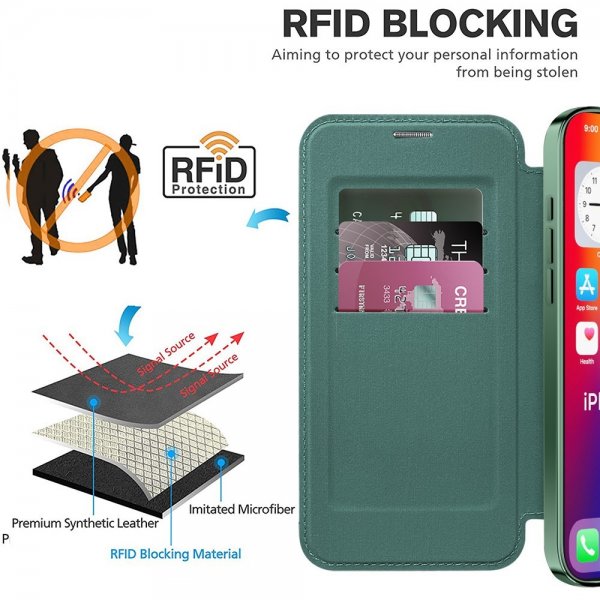 iPhone 16 Pro Max Cover MagSafe Grøn