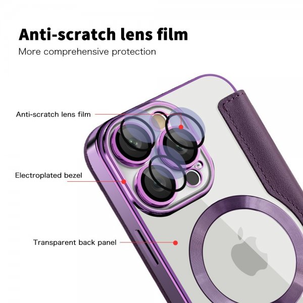 iPhone 16 Pro Max Cover MagSafe Lilla