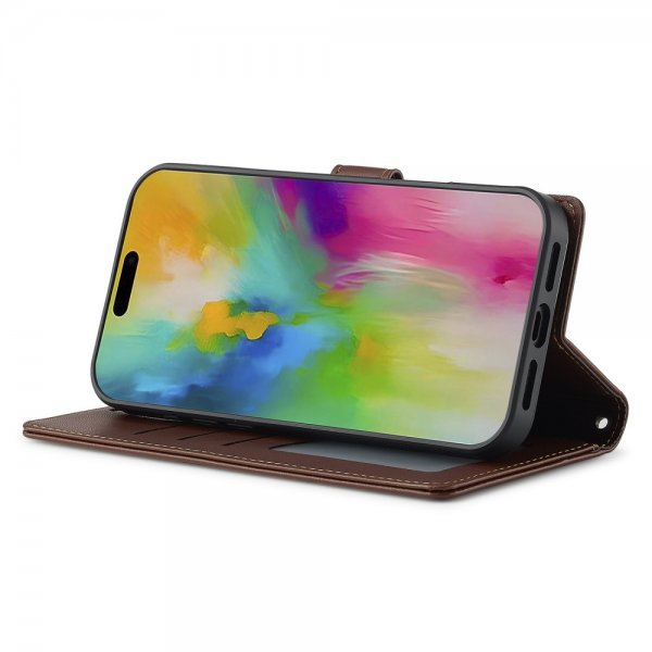 Lc.Imeeke iPhone 16 Pro Max Etui med Aftageligt Cover L2 Series MagSafe Lilla