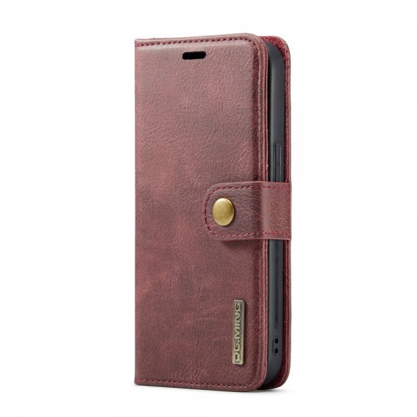 Dg.Ming iPhone 16 Pro Max Etui med Aftageligt Cover Rød