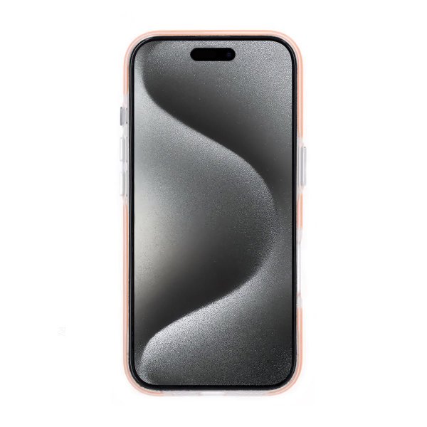 Rvelon iPhone 16 Pro Max Cover Bølgepap MagSafe Orange