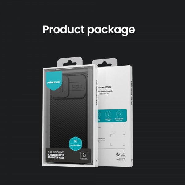 Nillkin iPhone 16 Pro Max Cover CamShield Pro MagSafe Lilla