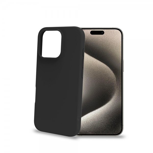 Celly iPhone 16 Pro Max Cover CROMO Sort