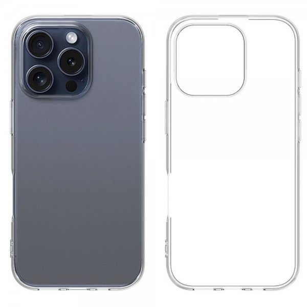 Nordic Covers iPhone 16 Pro Max Cover Feather Series Transparent