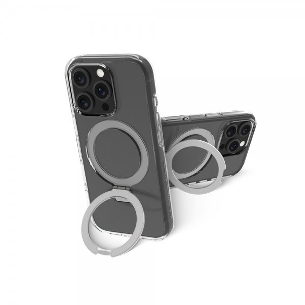 dbramante1928 iPhone 16 Pro Max Cover Iceland Ultra D3O MagSafe Kickstand Transparent