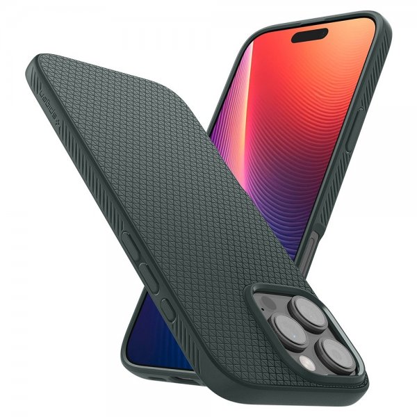 Spigen iPhone 16 Pro Max Cover Liquid Air Abyss Green