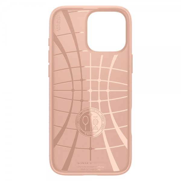 Spigen iPhone 16 Pro Max Cover Liquid Air Rose Titanium