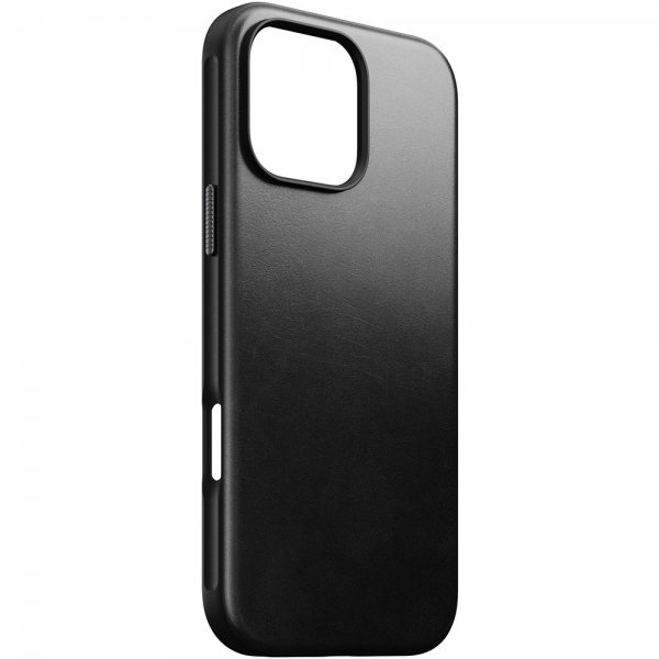 Nomad iPhone 16 Pro Max Cover Modern Leather Case Horween Sort
