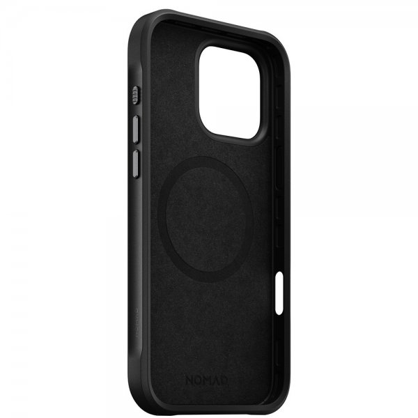 Nomad iPhone 16 Pro Max Cover Robust Etui Sort