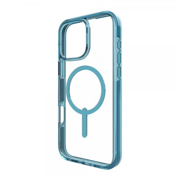 ZAGG iPhone 16 Pro Max Cover Santa Cruz Snap Retro Blue
