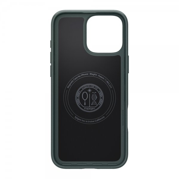 Spigen iPhone 16 Pro Max Cover Thin Fit MagFit Abyss Green