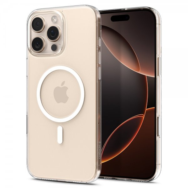 Spigen iPhone 16 Pro Max Cover Thin Fit T MagFit Klar Hvid