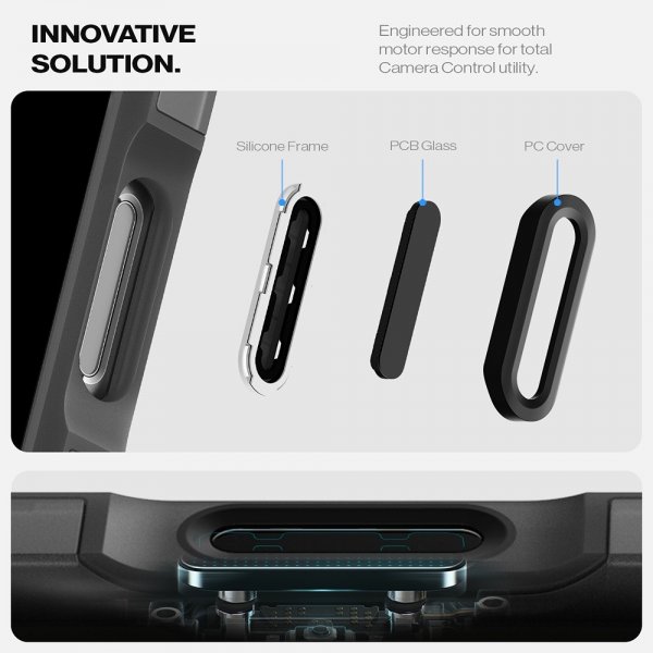 Spigen iPhone 16 Pro Max Cover Tough Armor T MagFit Frost Black