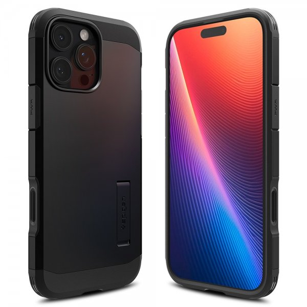 Spigen iPhone 16 Pro Max Cover Tough Armor T MagFit Sort