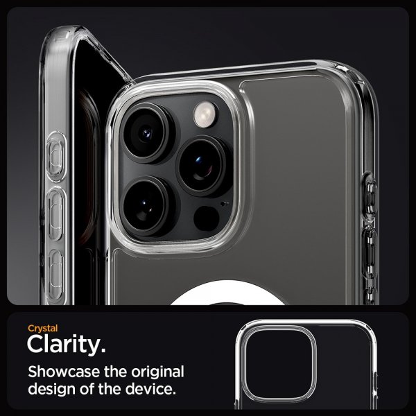 Spigen iPhone 16 Pro Max Cover Ultra Hybrid MagFit Hvid
