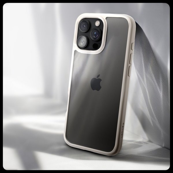 Spigen iPhone 16 Pro Max Cover Ultra Hybrid Natural Titanium