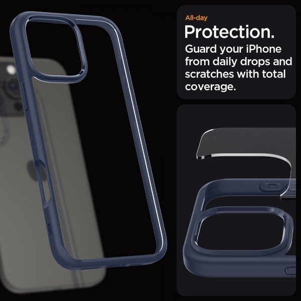Spigen iPhone 16 Pro Max Cover Ultra Hybrid Navy Blue