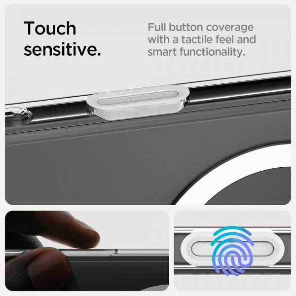 Spigen iPhone 16 Pro Max Cover Ultra Hybrid T MagFit Clear White