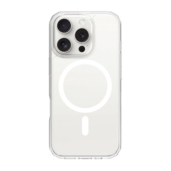 Rvelon iPhone 16 Pro Cover TPU MagSafe Transparent