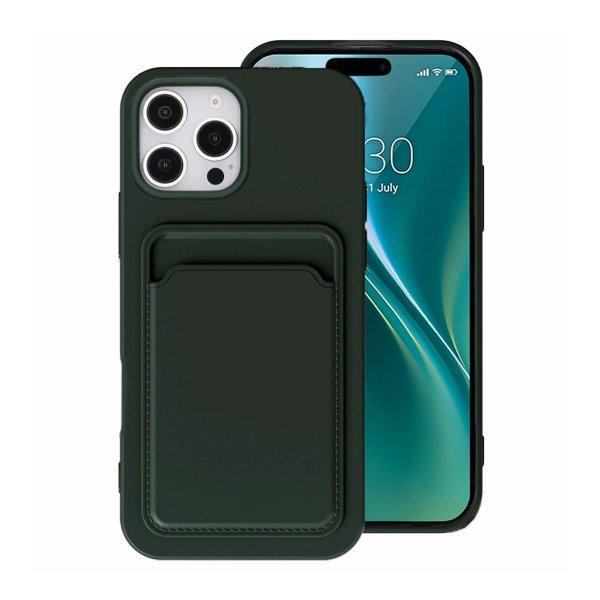 iPhone 16 Pro Cover Pung Grøn