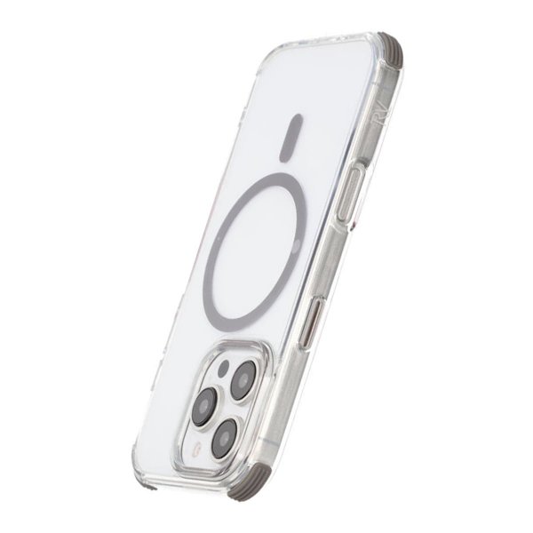 Rvelon iPhone 16 Pro Skal Stødsikkert MagSafe Grå