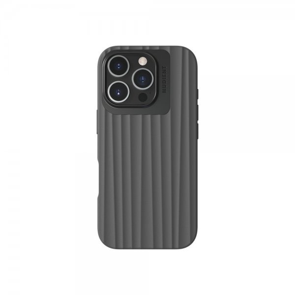 Nudient iPhone 16 Pro Cover Bold MagSafe Storm Black