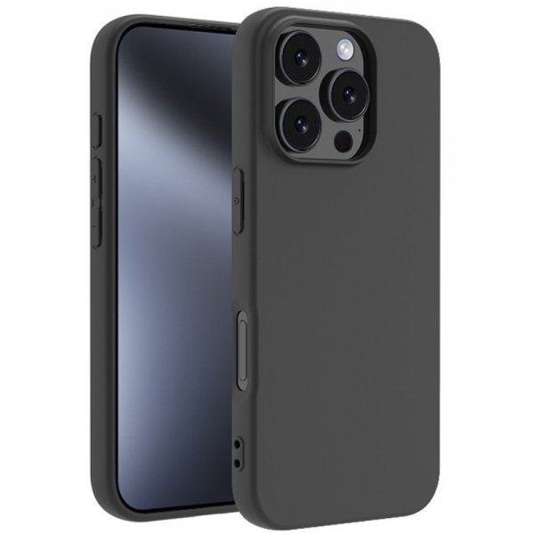 Nordic Covers iPhone 16 Pro Cover Feather Series Raven Black