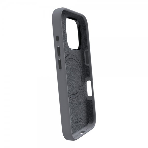 Puro iPhone 16 Pro Cover ICON Mag Pro Grå