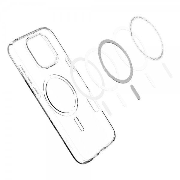 Spigen iPhone 16 Pro Cover Liquid Crystal MagFit Crystal Clear
