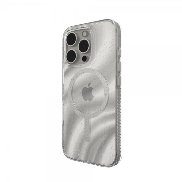 ZAGG iPhone 16 Pro Cover Milan Snap Swirl Glitter