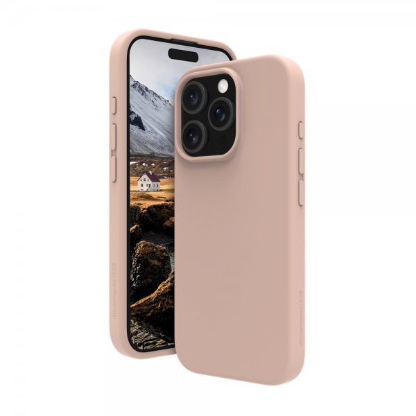 dbramante1928 iPhone 16 Pro Cover Monaco MagSafe Pink Sand