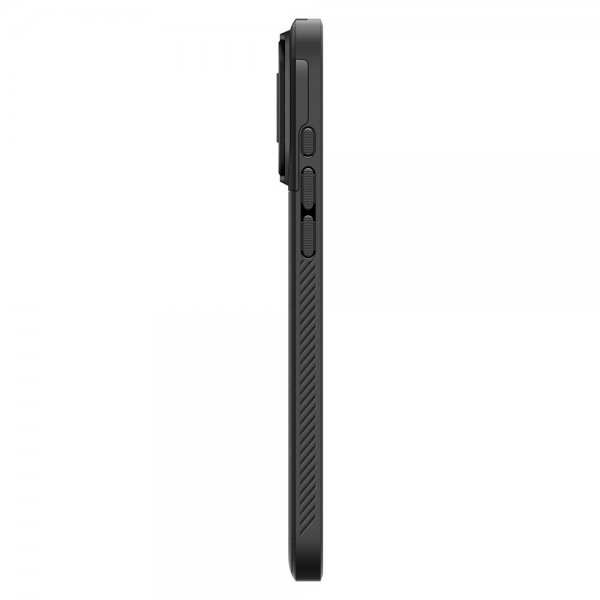 Spigen iPhone 16 Pro Cover Optik Armor MagFit Sort
