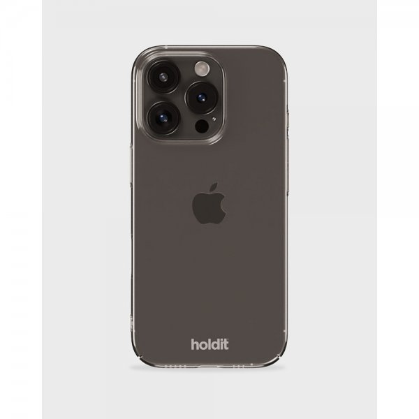 holdit iPhone 16 Pro Cover Slim Case Transparent