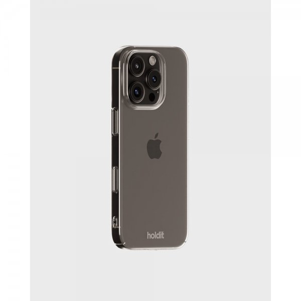 holdit iPhone 16 Pro Cover Slim Case Transparent