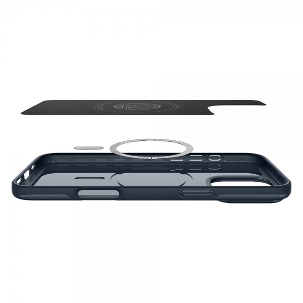 Spigen iPhone 16 Pro Cover Thin Fit MagFit Metal Slate